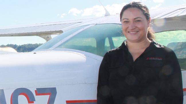 FLYING HIGH: Airways Aviation Australia General Manager, Helena Tierney, said she is very excited about the opportunities for the company which will base its aviation training in partnership with TAFE NSW at two locations including Lismore Regional Airport. Photo: Alison Paterson