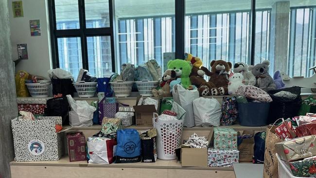 Community comes together at Newman College for a Christmas Luncheon in Cairns. Photo: Supplied