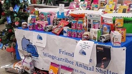 Friends of Wingecarribee Animal Shelter organise food donations from the community to feed the animals at the shelter. Picture: Facebook