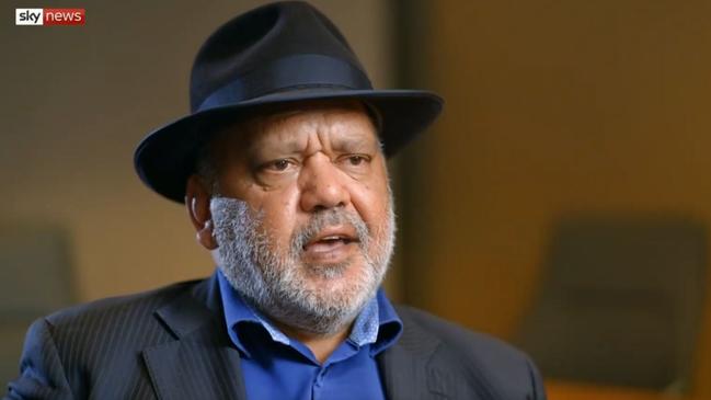 Noel Pearson on Sky's documentary The Voice, Australia Decides. Picture: Sky News