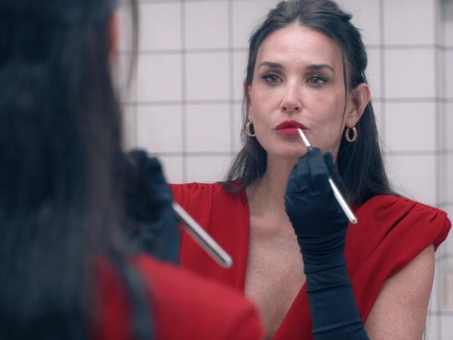 ‘Laced with both gore and humour’ … Demi Moore in The Substance.