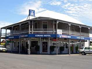 A man has been charged with punching a staff member at the Coraki Hotel. Picture: Susanna Freymark