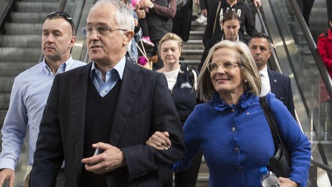 Malcolm &amp; Lucy Turnbull. Picture: Sahlan Hayes