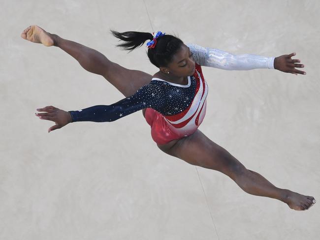 Simone Biles is a superhuman.