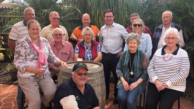 Maranoa MP David Littleproud met with key members of the Tara community who were quintessential to the council reversing their decision to close the Tarcoola Aged Care Facility and sign on with Southern Cross Care. Picture: Supplied