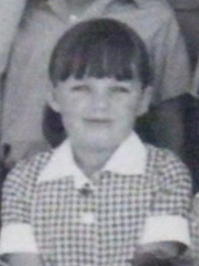 A young Karen Webb during her time at Boorowa Central School.