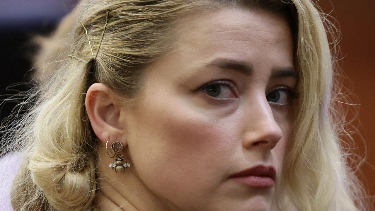 Amber Heard. (Photo by EVELYN HOCKSTEIN / POOL / AFP)