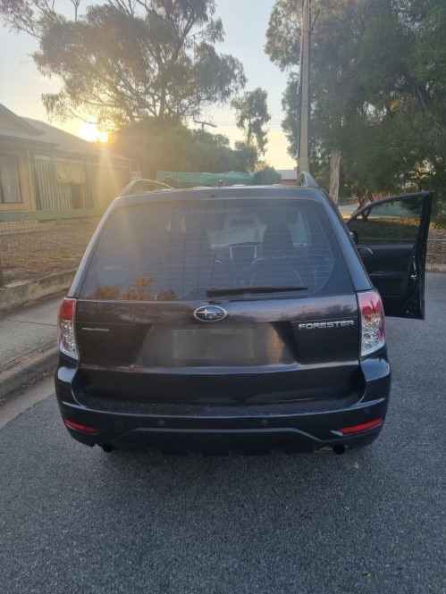 Police found a stolen Subaru, tracking the vehicle via an Apple AirTag. Picture: SAPOL