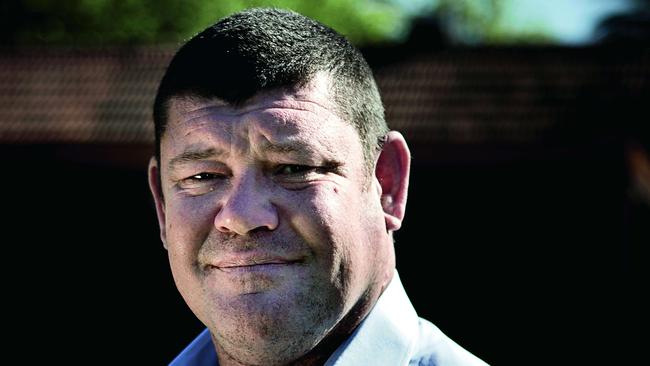 James Packer at Ellerstina, his polo ranch in Argentina. Pic: Alejandro Kirchuk