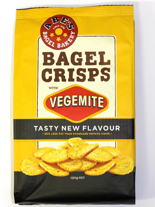 Have you tried Abe’s Bagel Crisps with Vegemite?