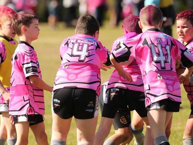 Rouse Hill Rhinos players.