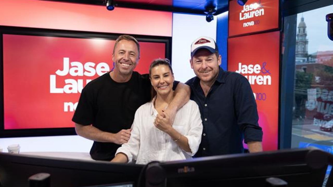 Clint Stanaway, Lauren Phillips and Jase Hawkins host the number one FM breakfast show in Melbourne.