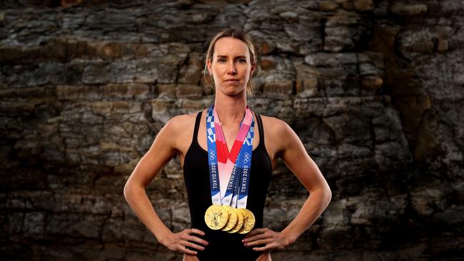 Wollongong’s very own swimming superstar Emma McKeon. Picture: Brendon Thorne/Getty Images