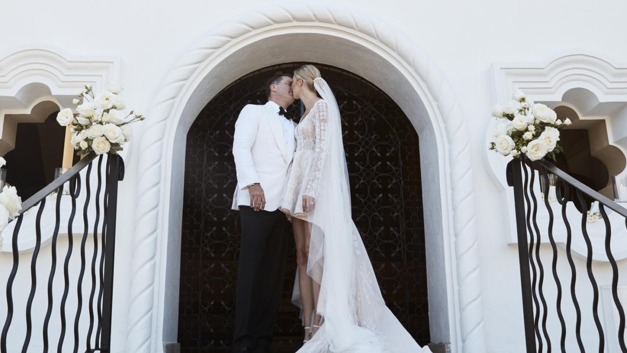 Stefanovic wed his second wife in Mexico.