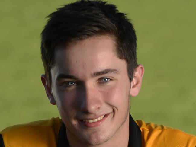 8/10/14 - AFL draft prospect Peter Spurling took a classic crowd catch at the cricket last year. The 17-year-old will take part in the state draft combine in Adelaide on Saturday. Pictured at Glenelg Oval.- Pic Naomi Jellicoe