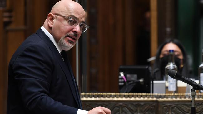 Nadhim Zahawi will use his new role as Chancellor as a launch pad to a leadership bid. Picture: Getty Images.