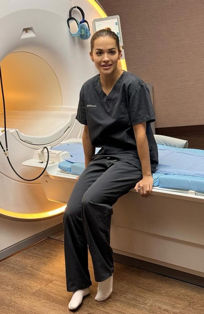 Rita Ora has been slammed for promoting an expensive MRI scan on Instagram.