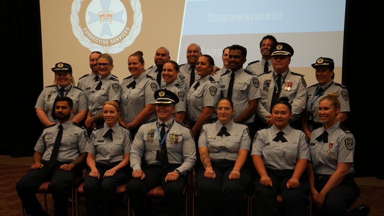 Lockyer Valley Correctional Centre will be led by Chief Superintendent Bernie Krause (centre) who has 30 years experience working in Queensland Corrections. Photo: Jessica Klein