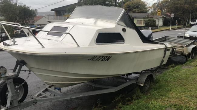 A boat and trailers parked in Government Rd, Beacon Hill, on Tuesday, August 13, 2024.