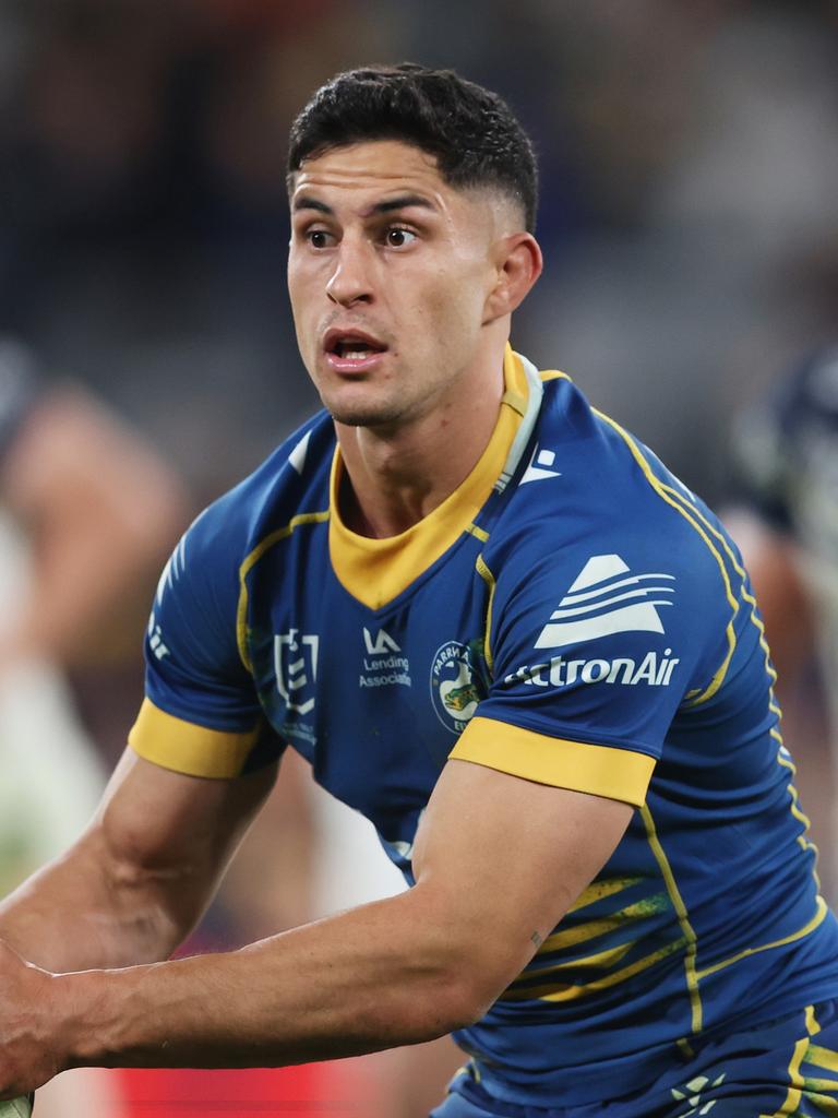 Dylan Brown in action for the Eels. Picture: Mark Metcalfe/Getty