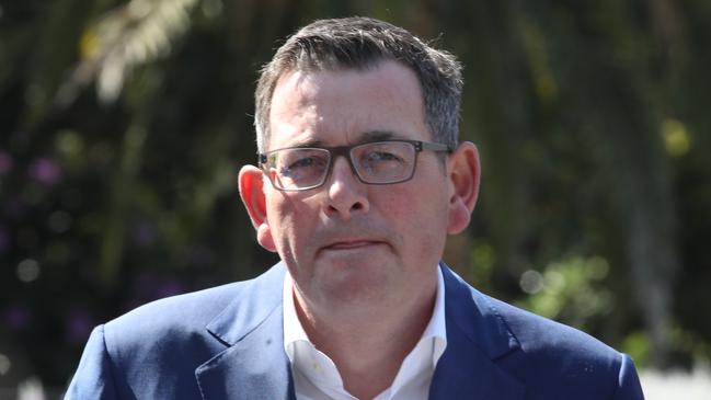 Premier Daniel Andrews resigns. Tuesday, September 26, 2023. Picture: David Crosling