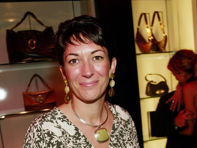 Ghislaine Maxwell in 2003. Picture: AFP