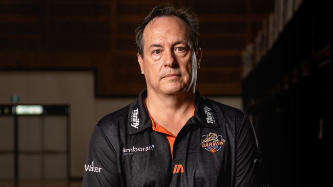 Rod Tremlett ahead of the Darwin Salties 2024 NBL1 home match against Mackay. Picture: Pema Tamang Pakhrin