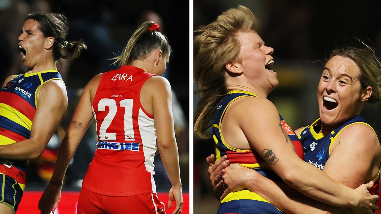 The Crows are through to a fifth straight AFLW preliminary final.
