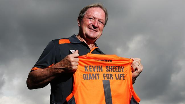 Kevin Sheedy wants to see the Giants succeed. Picture: Brett Costello