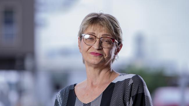 Cornelia Babbage, from the Gold Coast multicultural community is aiming to use the TikTok and Social media platforms to get younger people from diverse backgrounds to get the Covid vaccine. Picture: Jerad Williams