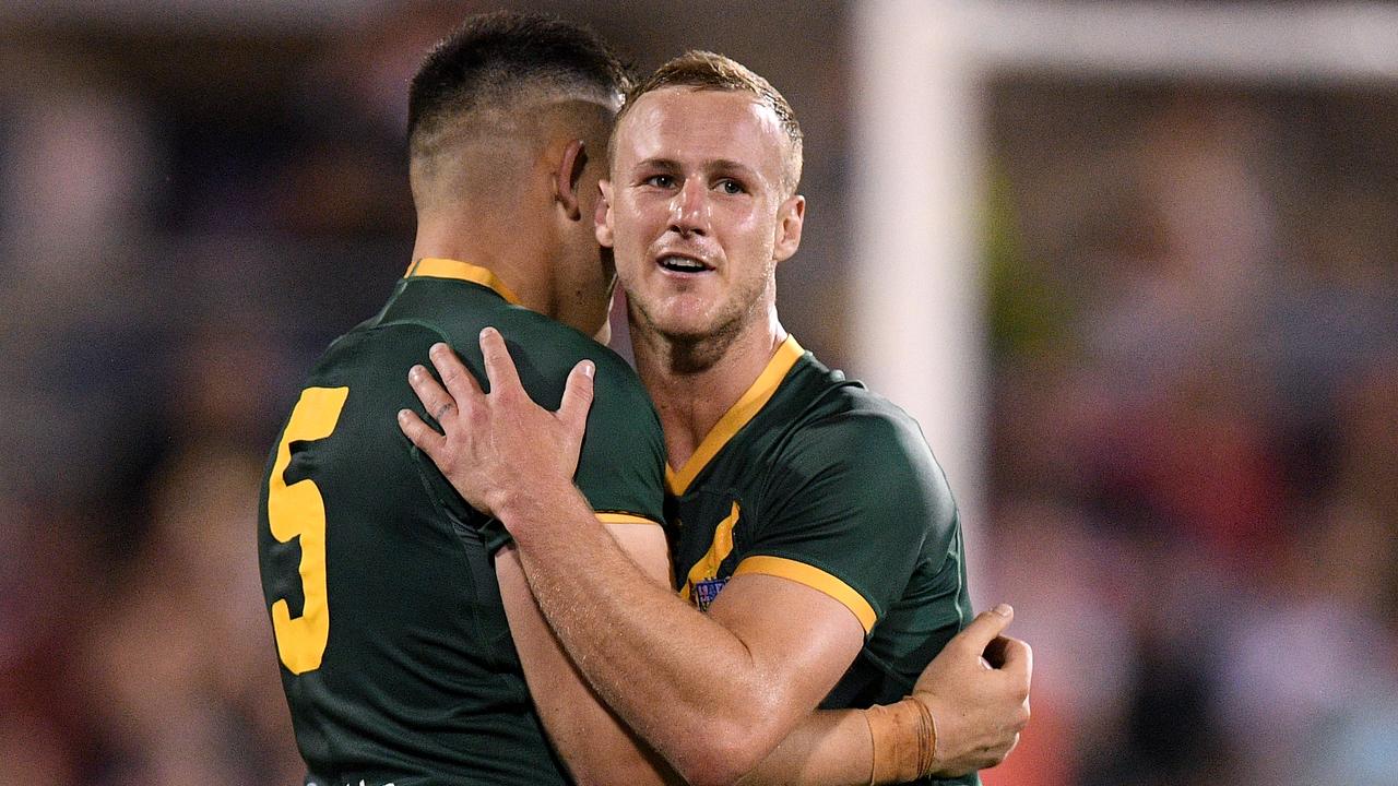 Daly Cherry-Evans could also find himself captaining the Australian side now that Boyd Cordner has retired. Picture: AAP Image/Dan Himbrechts