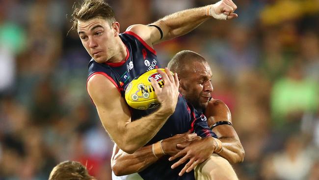 Tim Smith in action for Melbourne. Picture: Scott Barbour/Getty Images