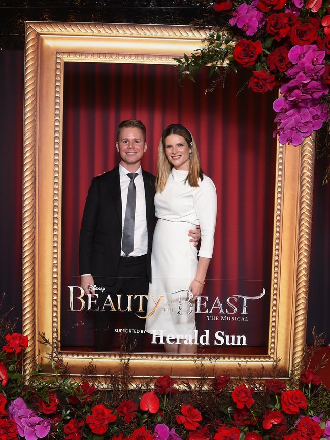 Opening night: Beauty and The Beast at Her Majestys Theatre, Melbourne. Picture: Josie Hayden