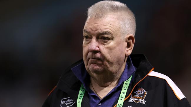 Wests Tigers CEO Shane Richardson reveals the club could have a $2 million war chest if Stefano Utoikamanu leaves the club. Picture: Getty Images