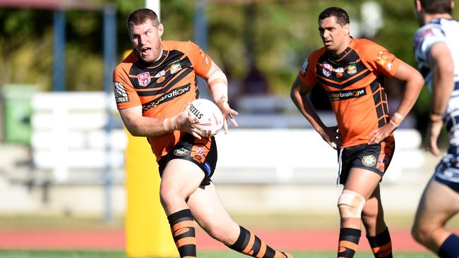 Crushers' Todd Cockburn . TDRL major Semi-final; Brothers Townsville Vs Herbert River Crushers at Townsville Sports Reserve. Picture: Alix Sweeney