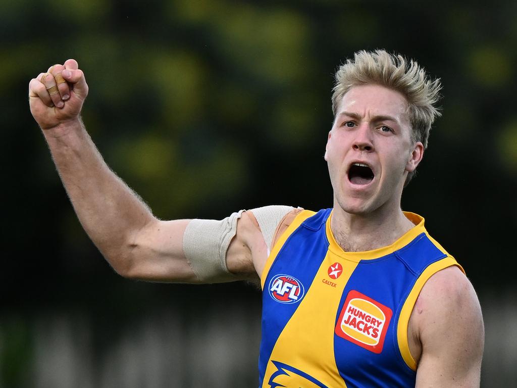 The Lions are keen on the services of West Coast forward Oscar Allen. Picture: Steve Bell/Getty Images