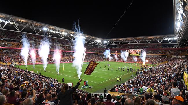 NRL fans have flooded Brisbane for Magic Round. Image: AAP Image/Dave Hunt