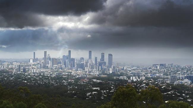 Queensland is still under a heavy rain threat, with a tropical low is forming off the coast of Cairns. Picture: NCA NewsWire / John Gass