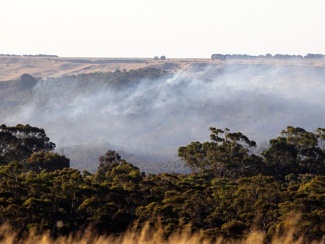 A victim impact statement told the court “I don’t feel safe” in summer as a result of the fire. Picture: Mark Stewart