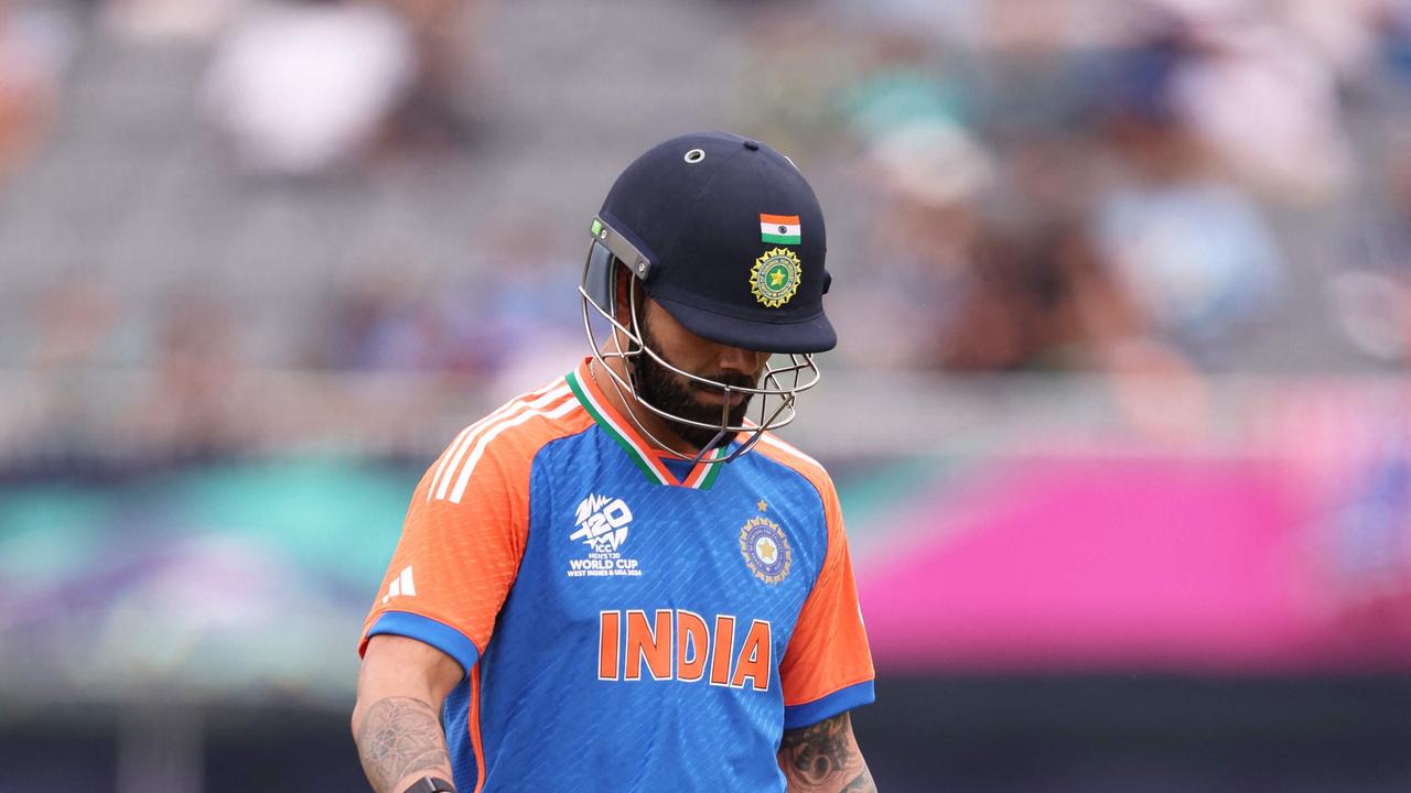 Kohli is in a rare form slump. Robert Cianflone/Getty Images/AFP