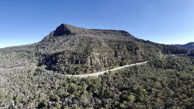 Cunninghams Gap near Tregony has been a major thoroughfare for heavy and oversized vehicles for decades