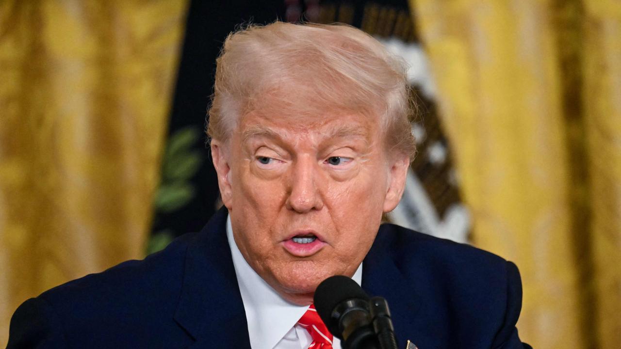 US President Donald Trump has not exempted Australia from blanket tariffs despite a trade surplus in his country’s favour. Picture: Jim Watson / AFP