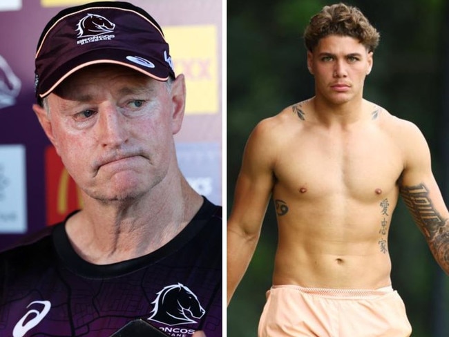 Michael Maguire and Reece Walsh. Photos: News Corp