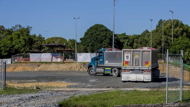 Earth works have begun on the new skate park at Pizzey Park, Miami. Picture: Jerad Williams