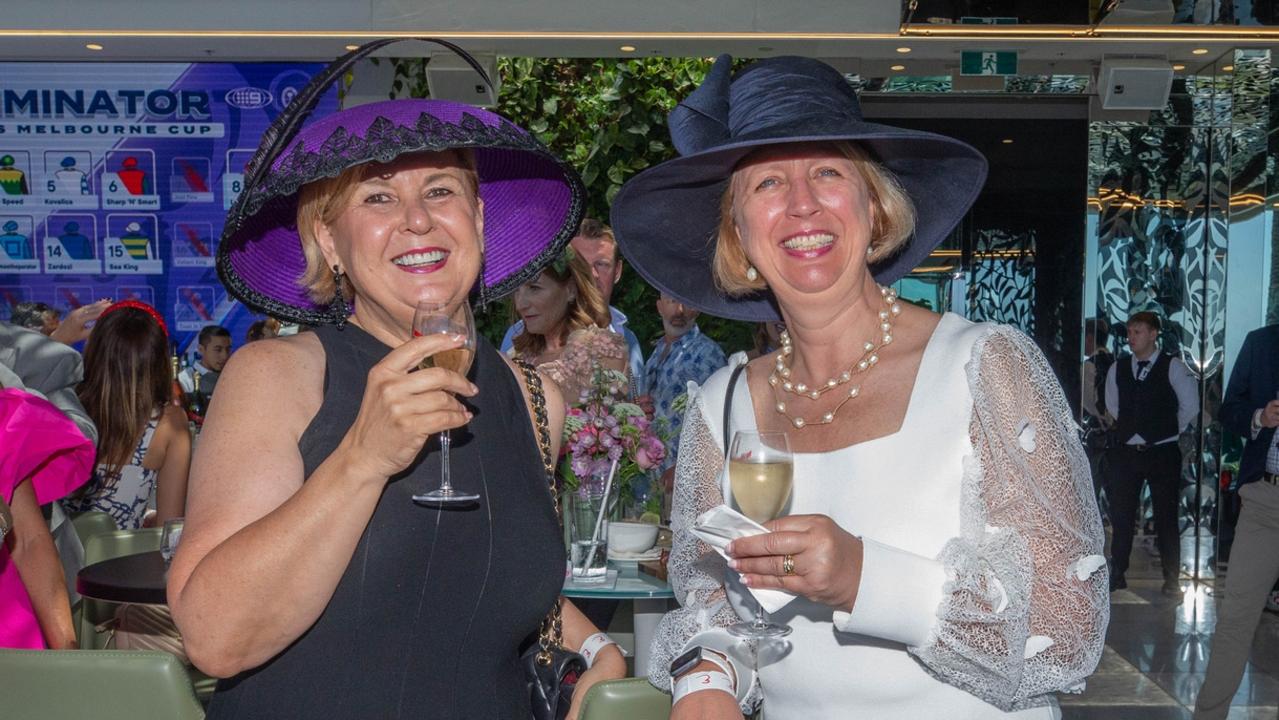 Melbourne Cup at the Emporium Hotel, South Bank. Photo: Stephen Archer