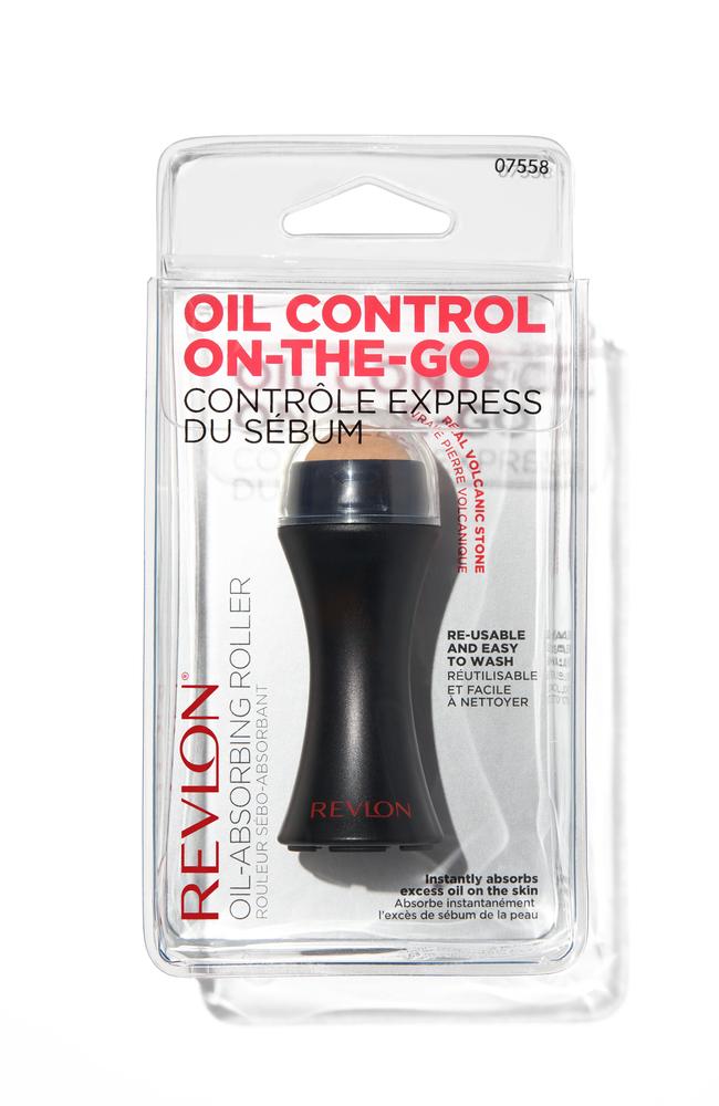 The Oil-Absorbing Volcanic Roller has just arrived in Australia and costs $8. Picture: Revlon