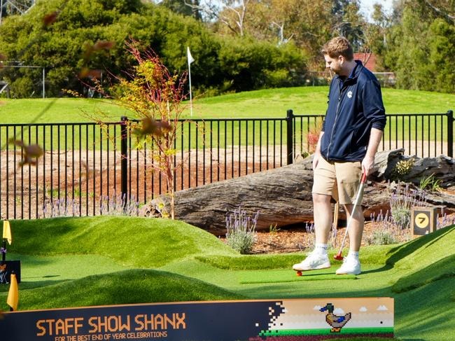 The new SHANX Mini Golf has opened at Little Para Golf Course, a collaboration between the Salisbury Council and GreenSpace Management. Picture: City of Salisbury