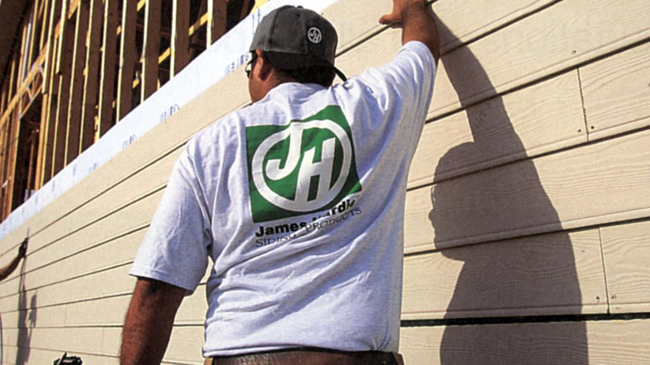 Industrials’ updates weigh on James Hardie