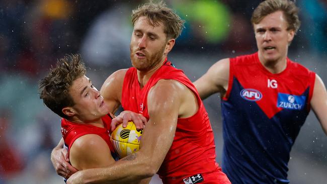 Dyson Heppell impressed Scott in the win over the Demons.