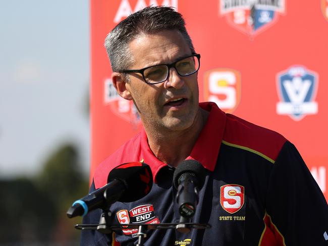 Jade Rawlings could be the first coach of Tasmania. Picture: Maya Thompson/AFL Photos/via Getty Images